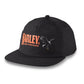 Rising Eagle Vintage Five Panel Cap - Harley Black