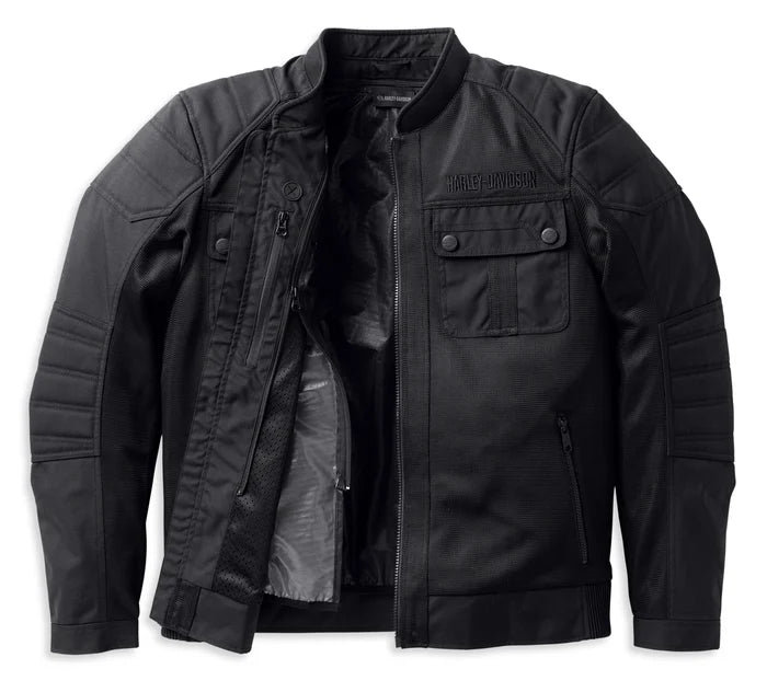 Men's Zephyr Mesh Jacket w/ Zip-out Liner - Black