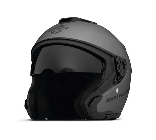 Maywood II Sun Shield H33 3/4 Helmet - Matte Black Silver