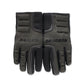 Women's H-D Waterproof Dyna Knit Mixed Media Gloves - Black Olive & Harley Black