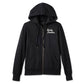 Women's Special Bar & Shield Zip Front Hoodie