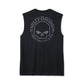 Men's Willie G Skull Muscle Tee - Black Beauty