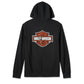 Men's Bar & Shield Zip-Up Hoodie