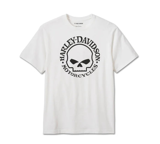 Men's Willie G Skull Tee - White