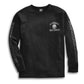 Men's Skull Long Sleeve Tee - Black