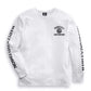 Men's Skull Long Sleeve Tee - White