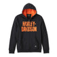 Men's Bar Font Zip-Up Hoodie