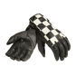 Checkerboard Leather Gloves