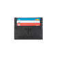 Black Leather Card Holder