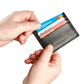 Black Leather Card Holder