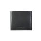 Black Leather Folding Card Holder