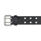 Rivet Black Leather Belt