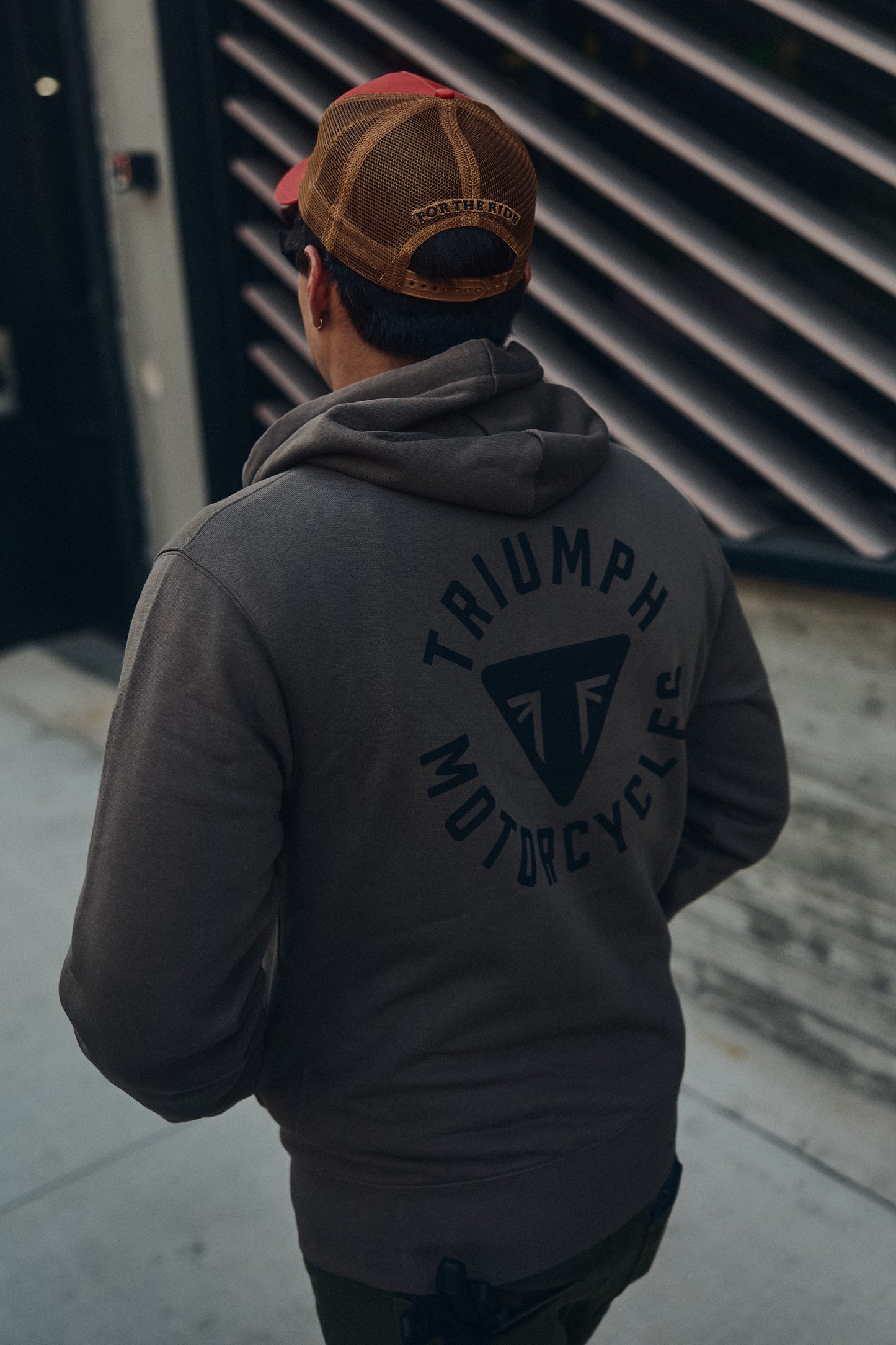 Digby Grey Full Zip Iron Hoodie