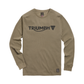 Bettmann Long Sleeve Waffle Khaki T-Shirt