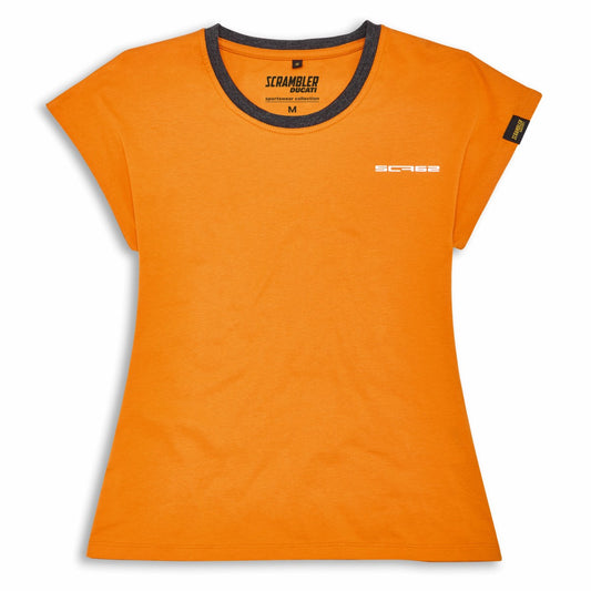 Womens SCR62 Ollie Orange T-Shirt