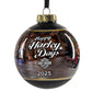 2025 Biker Santa Ball Ornament