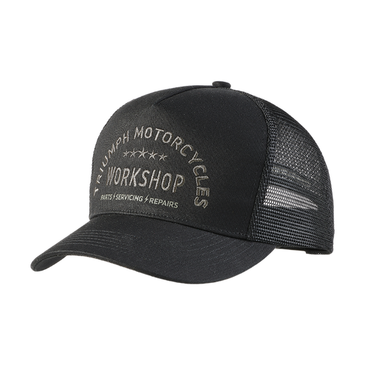 Workshop Black Trucker Cap