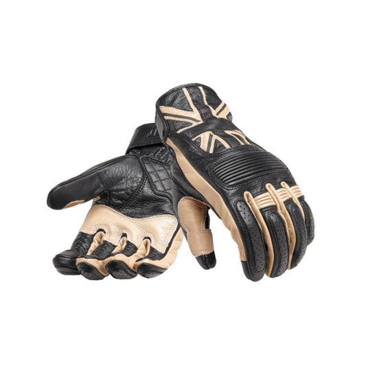 Mono Flag Leather Gloves