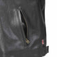 Braddan Black Retro Air Race Leather Jacket