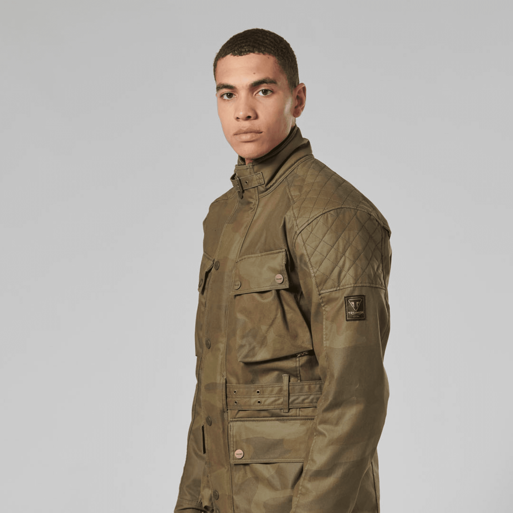 Triumph Beck Camo Textile Jacket (MTHS21121-M) Triumph Beck Camo Textile Jacket (MTHS21121-M)