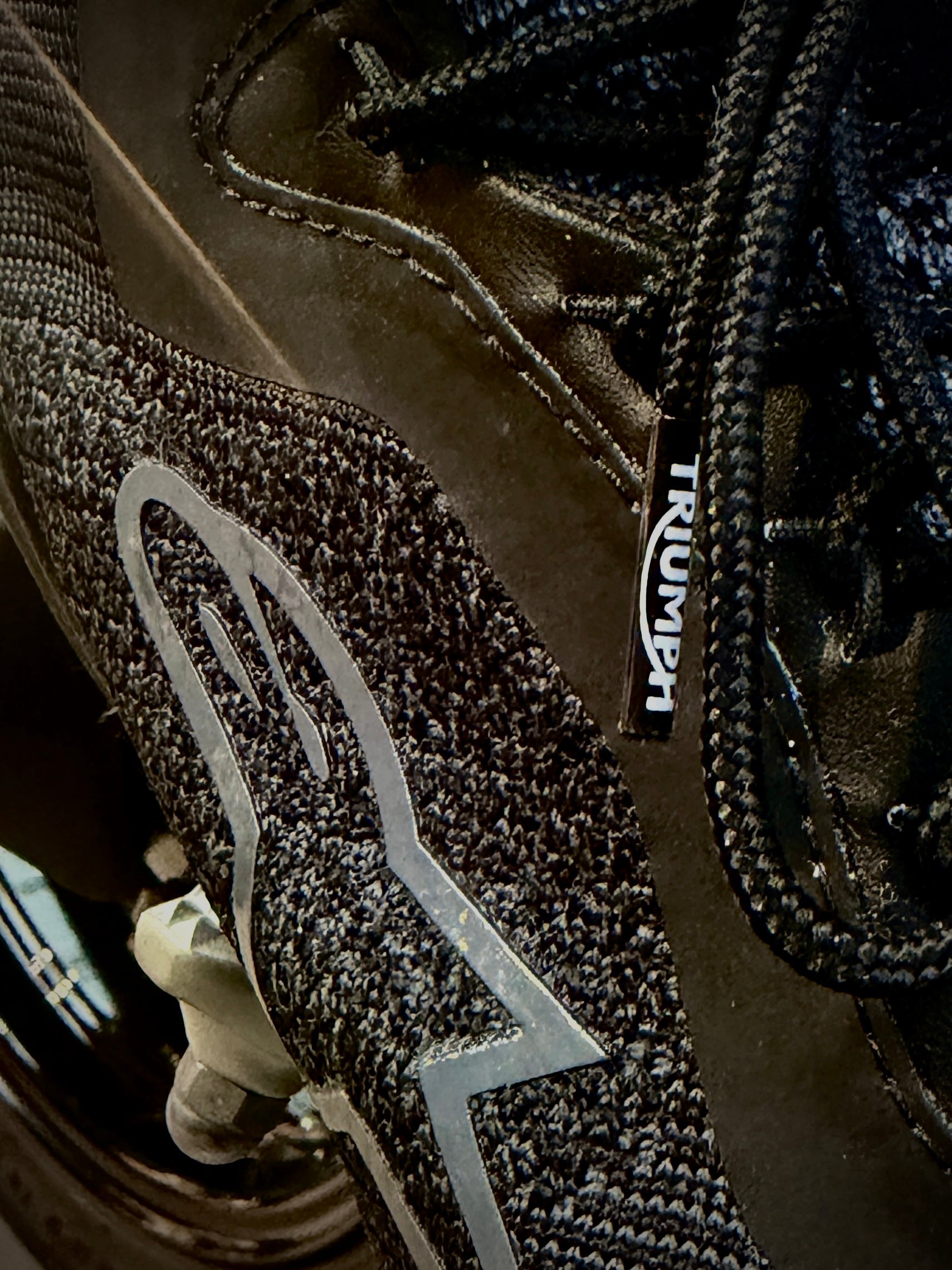 Triumph Alpinestars Faster-3 Rideknit Short Boots (MBTA22804-9)