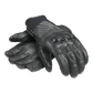 Bullet Black Leather Gloves