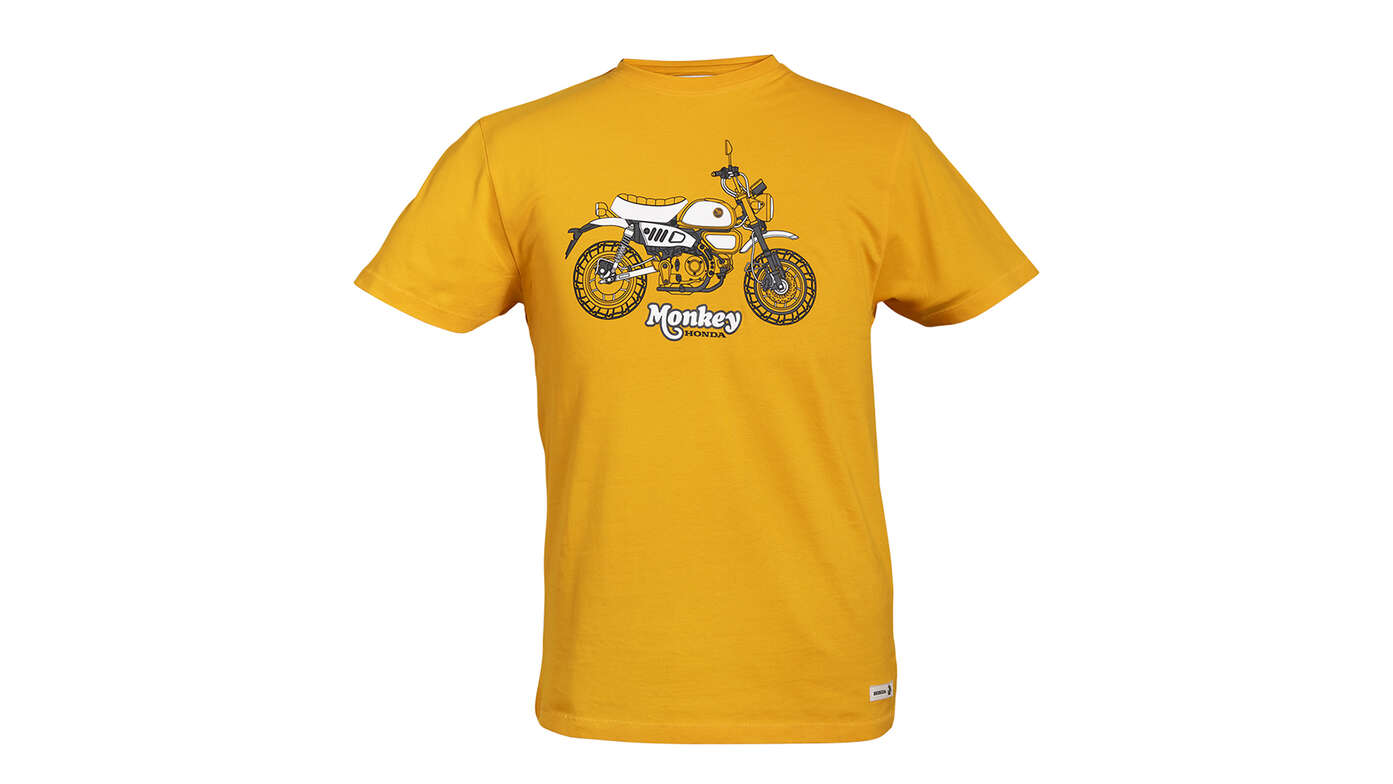 Honda Yellow Monkey T-Shirt (08AUD-PTE-02L)