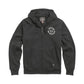 Digby Black Full Zip Hoodie