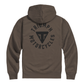 Digby Grey Full Zip Iron Hoodie