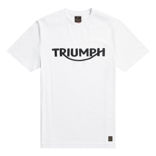 White Bamburgh Embroidered T-shirt