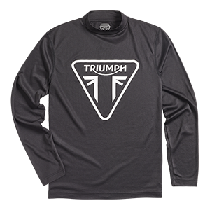 Rapid Dry Race Long Sleeve Black T-shirt