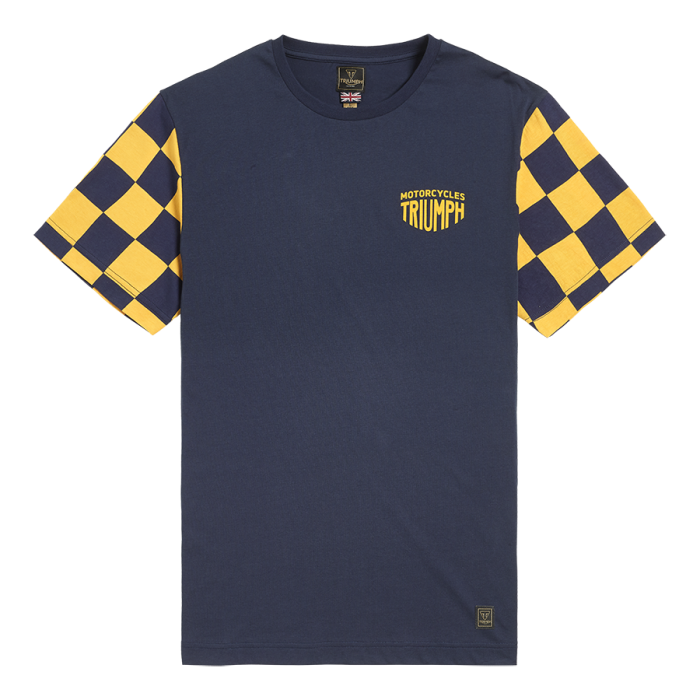 Preston Navy & Yellow T-Shirt