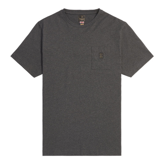 Ditchling Black Grey Marl T-shirt