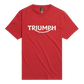 Red Bamburgh Embroidered T-shirt