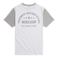 Fenland White & Grey T-Shirt