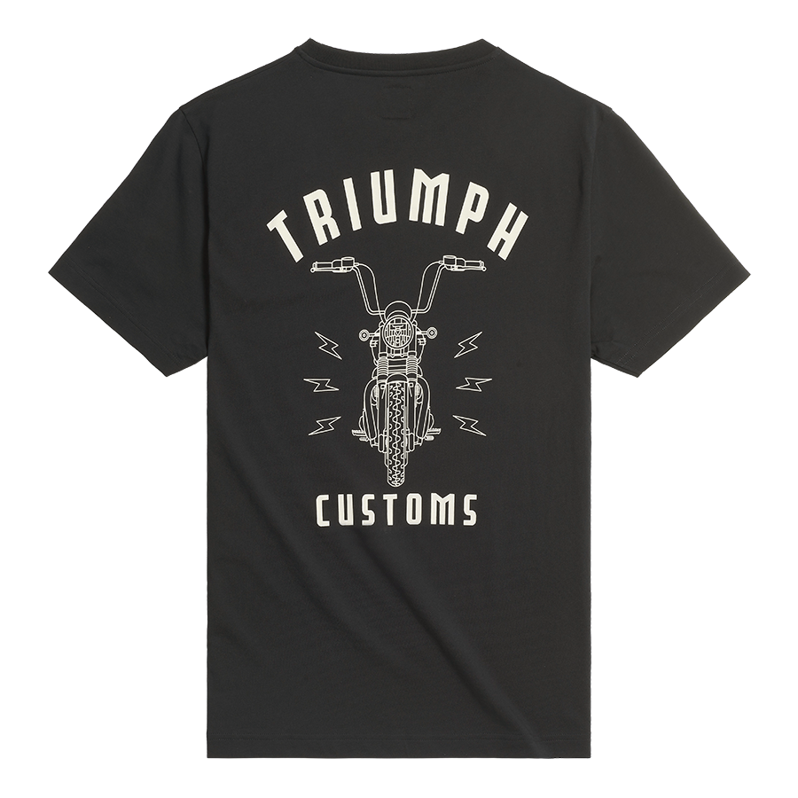 Triumph Ape Black T-Shirt (MTSS24122-M)