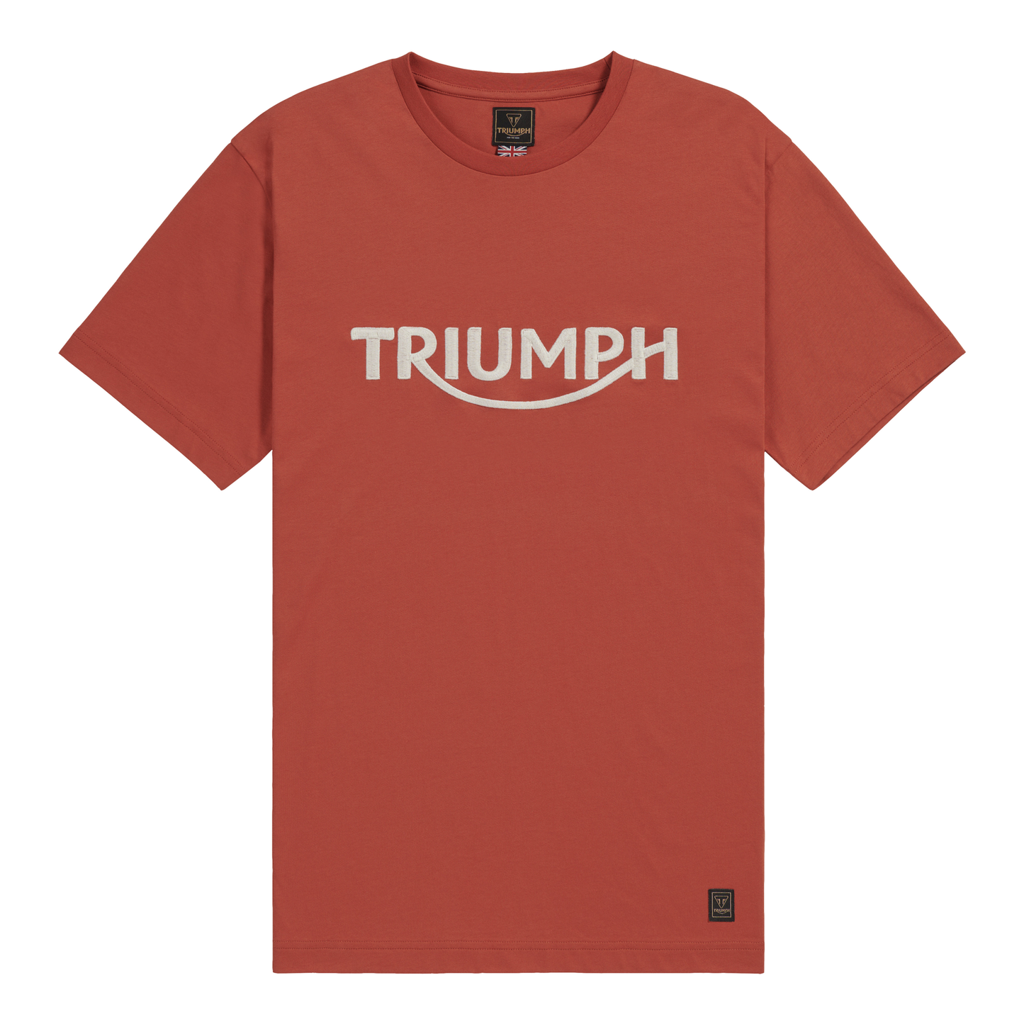 Bamburgh Rust Embroidered T-shirt