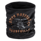 Black neck tube with 'Triumph Motorcycles Bonneville' design