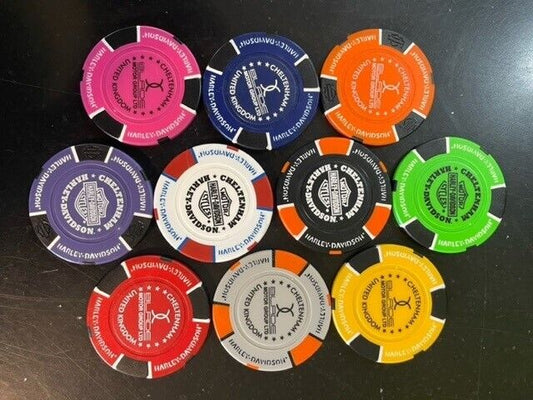 CHELTENHAM H-D COLLECTORS POKERCHIP