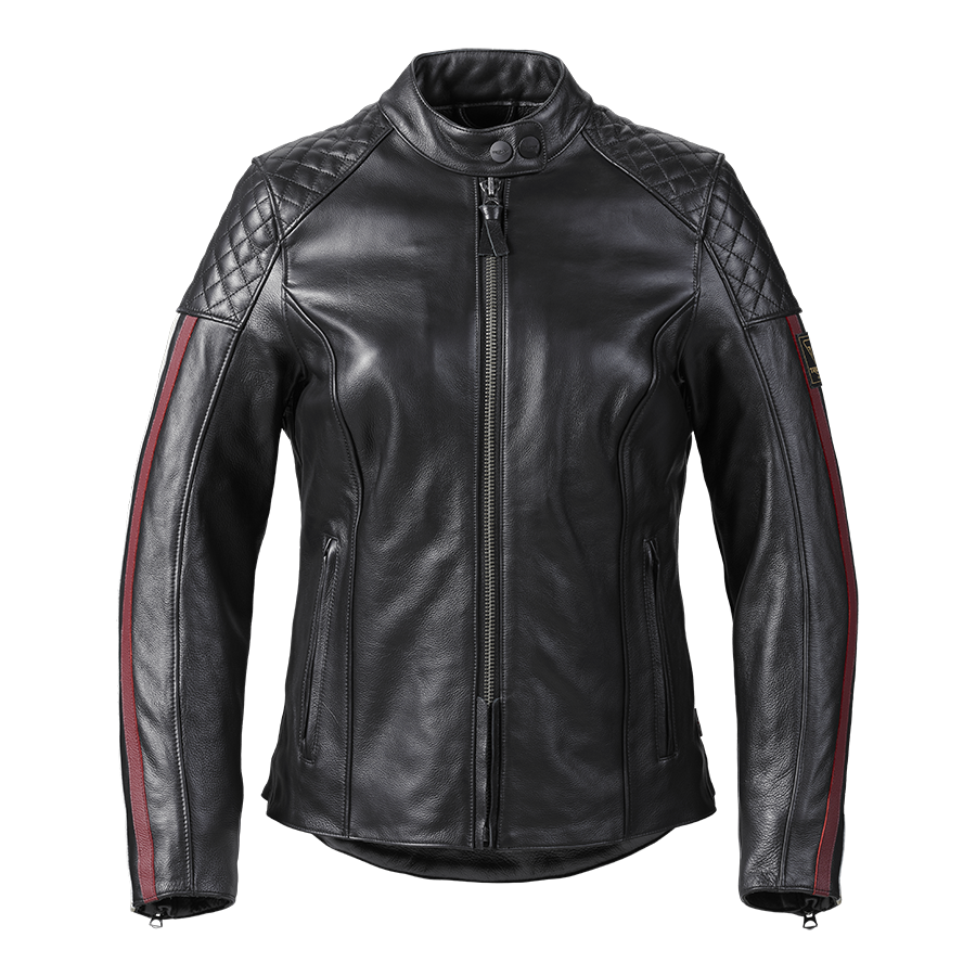 Ladies Braddan Sport Leather Jacket