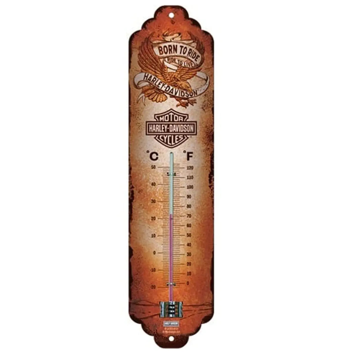 Thermometer Harley-Davidson - Born to Ride Eagle